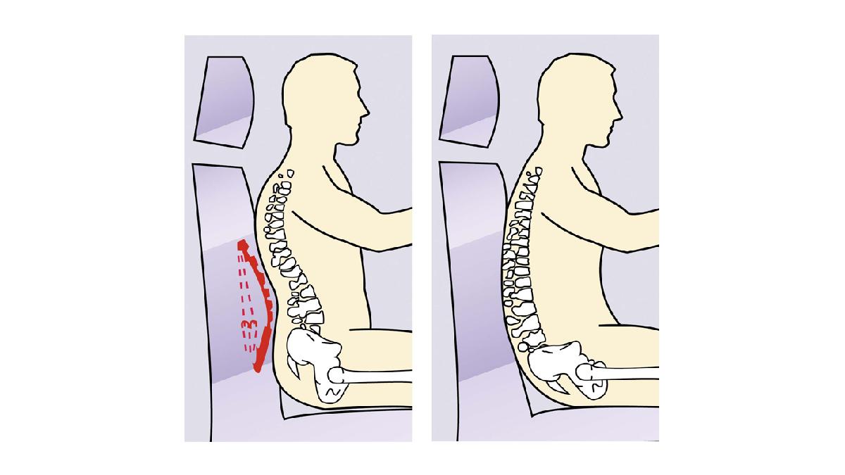 Defa+Support+Lombaire+R%C3%A9glable+Gris